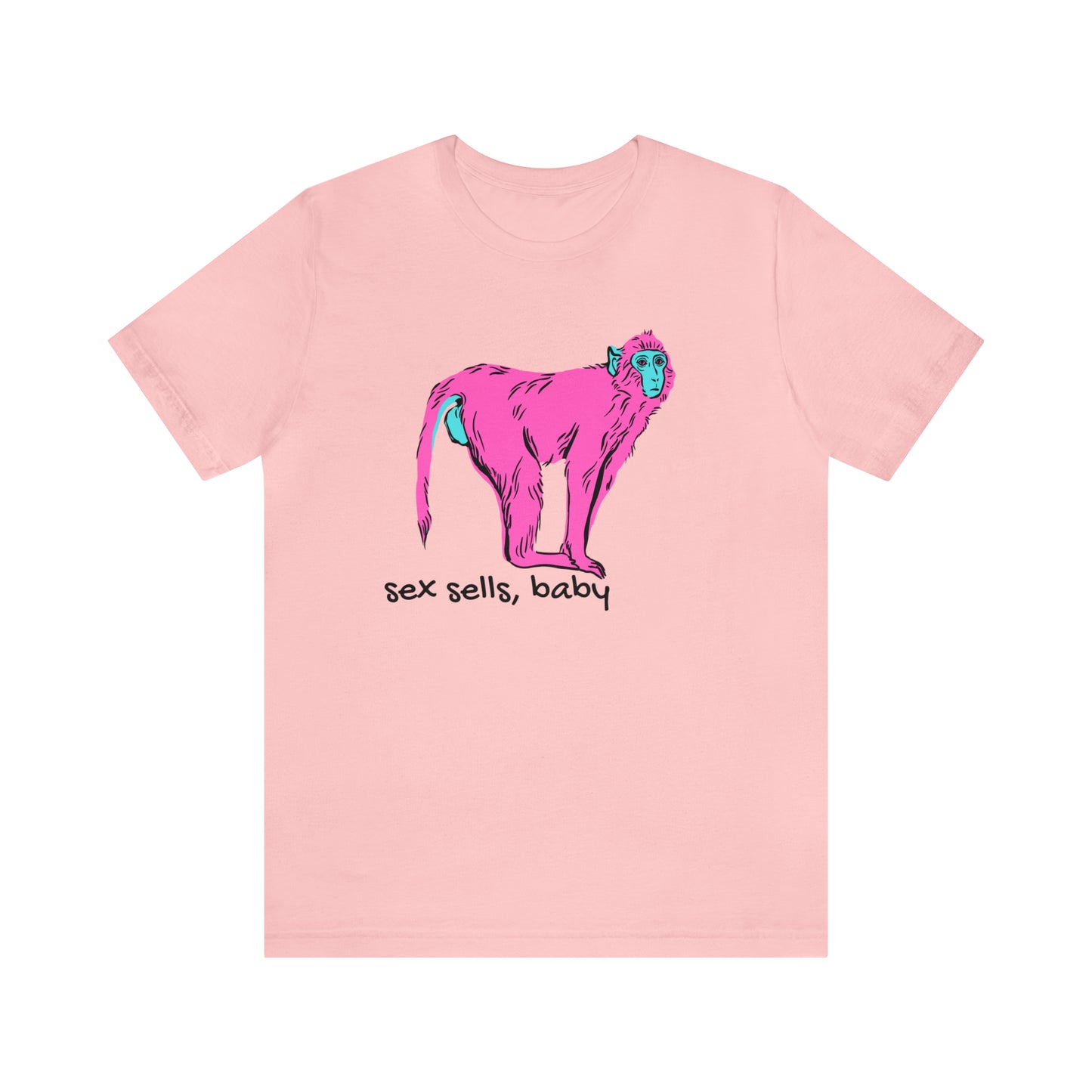 Sex Sells, Baby (pink monkey) (unisex)