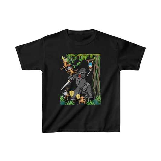 Monkeys Sword Fight Gorilla