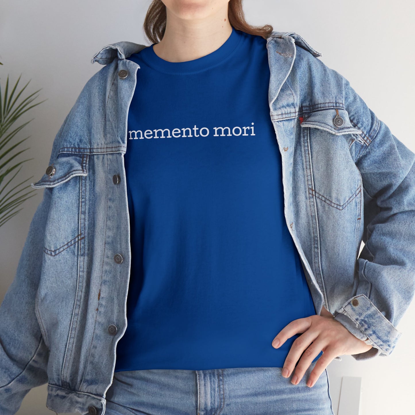 Memento Mori  (unisex) stoic philosophy "Remember  Death"