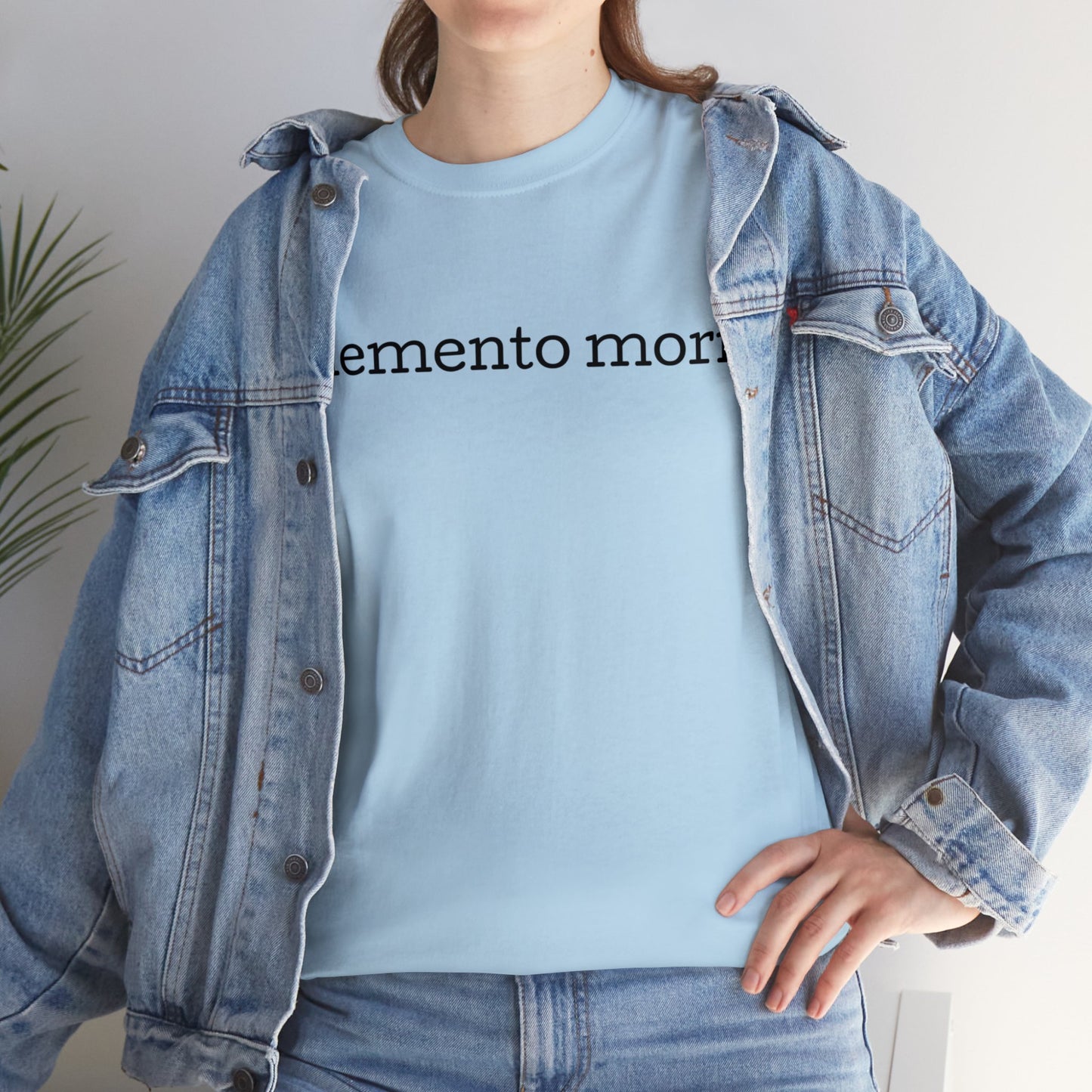 Memento Mori  (unisex) stoic philosophy "Remember  Death"