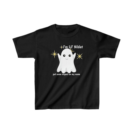 I'm Lil' Niblet. Put Some Respect On My Name (Kids Heavy Cotton Tee)