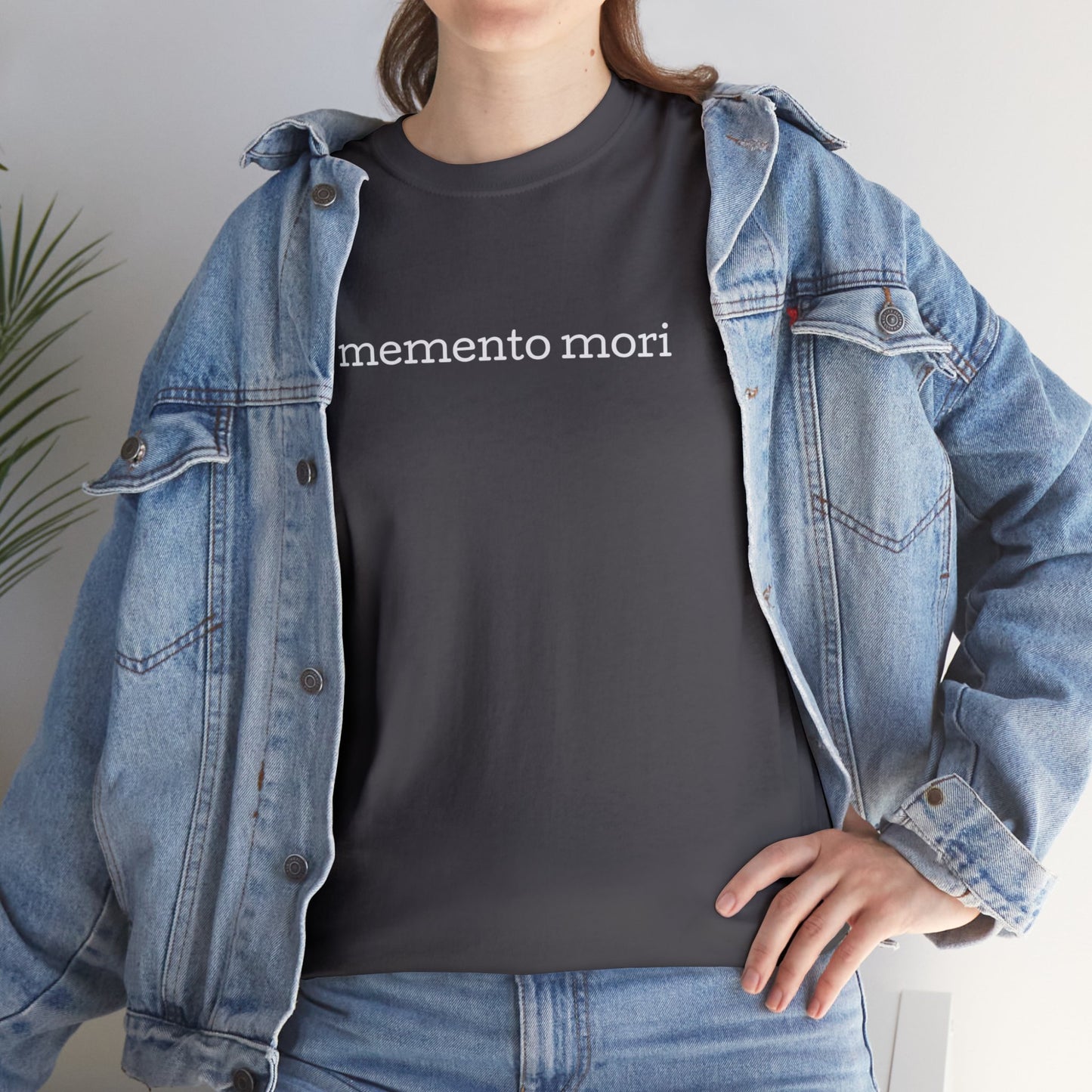 Memento Mori  (unisex) stoic philosophy "Remember  Death"