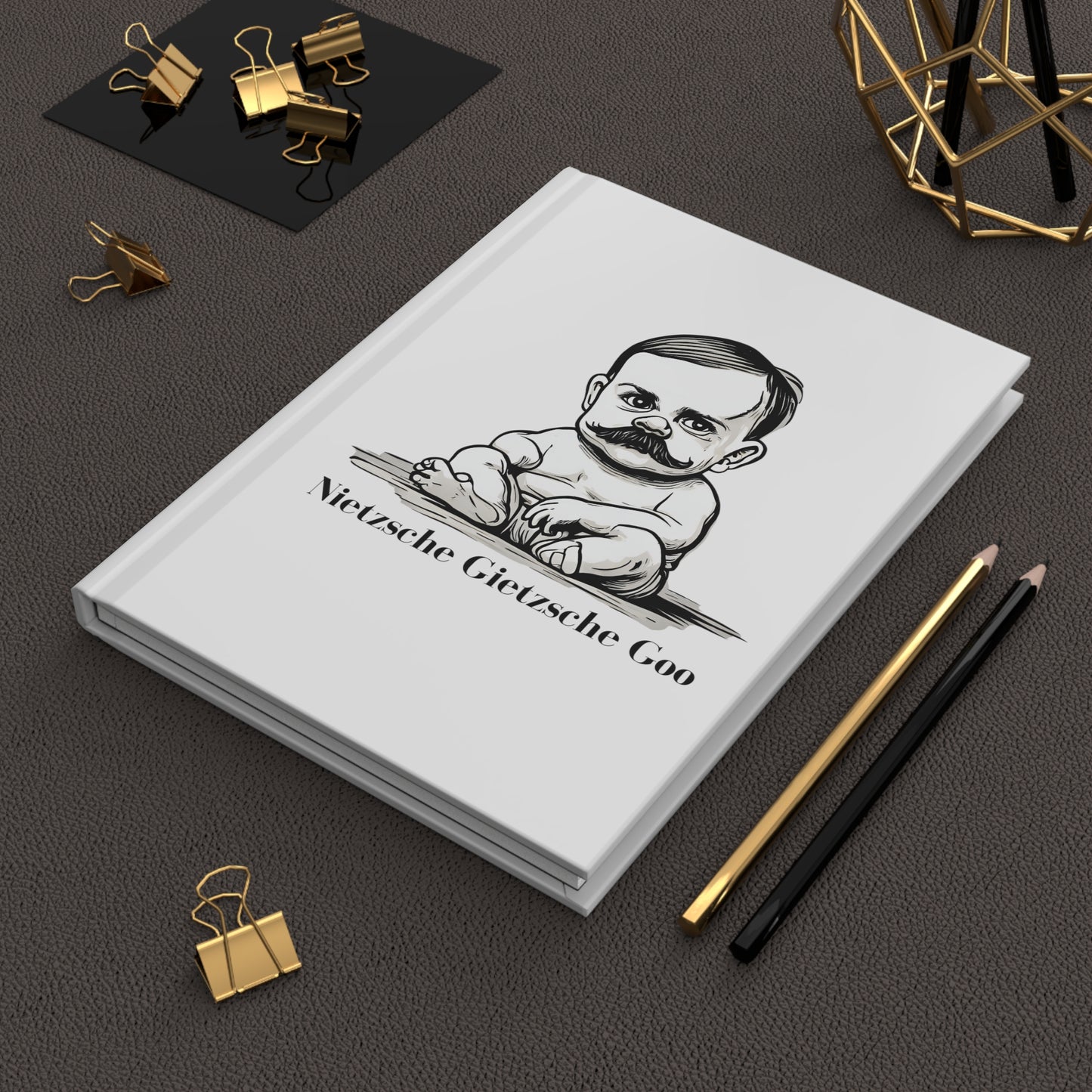 Nietzsche Gietzsche Goo (Baby N) (Hardcover Journal Matte)