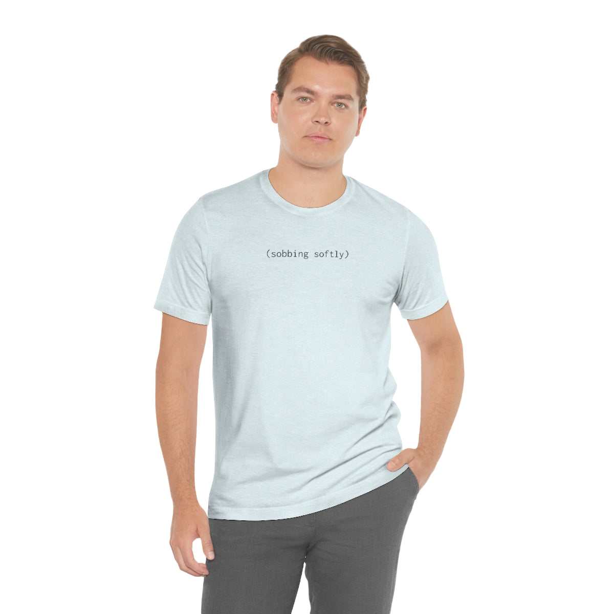 (sobbing softly) subtitle shirt (unisex)