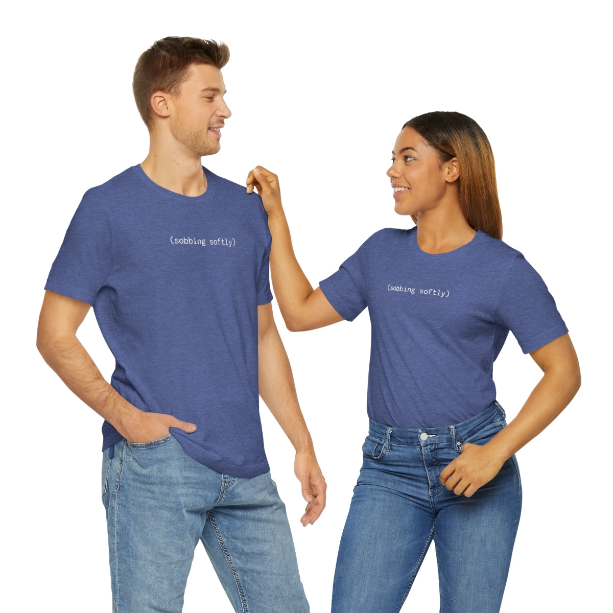 (sobbing softly) subtitle shirt (unisex)