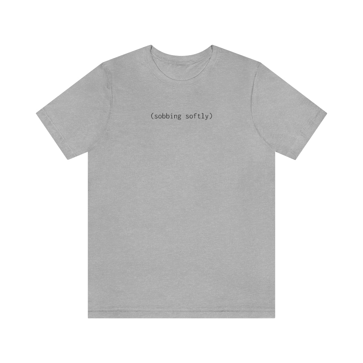 (sobbing softly) subtitle shirt (unisex)