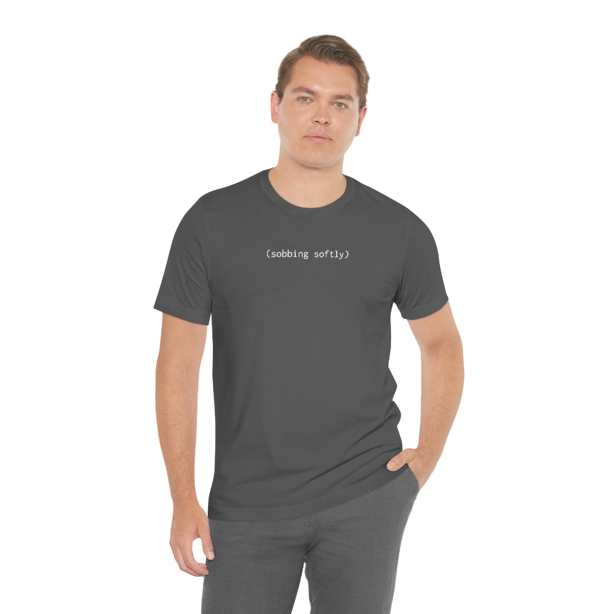 (sobbing softly) subtitle shirt (unisex)